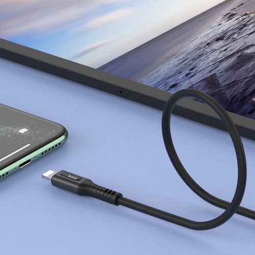 U79 Admirable Smart Power Off Charging Data Cable For Lightning